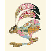 Painting by numbers brown hare animal art